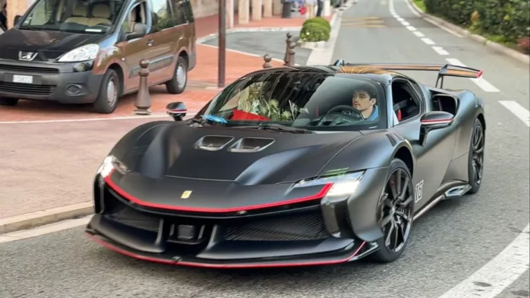 Charles Leclerc ya luce su nuevo Ferrari SF90 XX de edición limitada