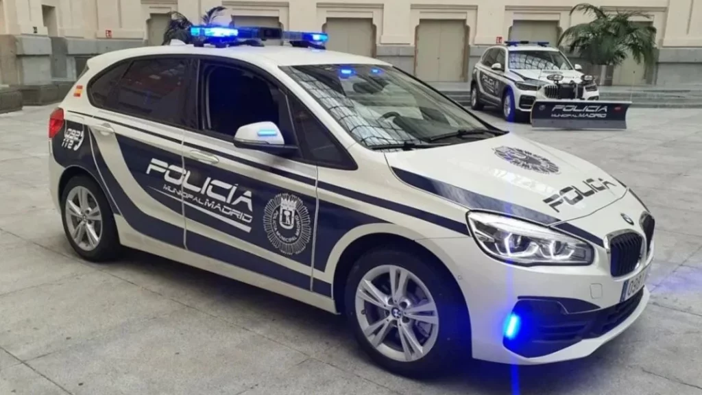 Los detalles del coche de la Policía Municipal de Madrid