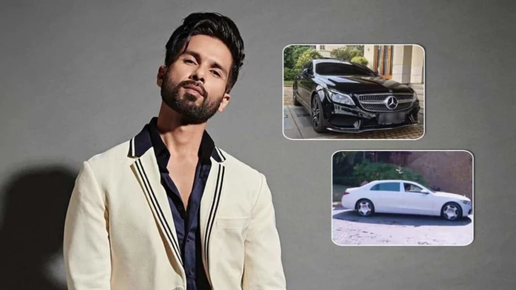 La pasión de Shahid Kapoor por los coches de lujo