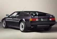 El BMW M1 se viste de morado gracias a Kith