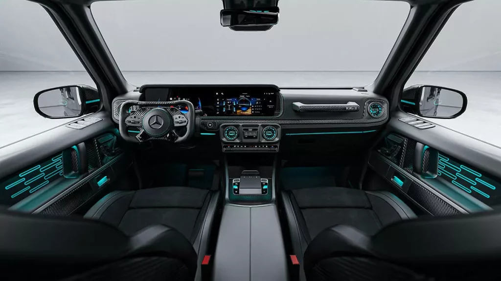 2024 HOF Mercedes-AMG G 63 Hamilton. Imagen interior.