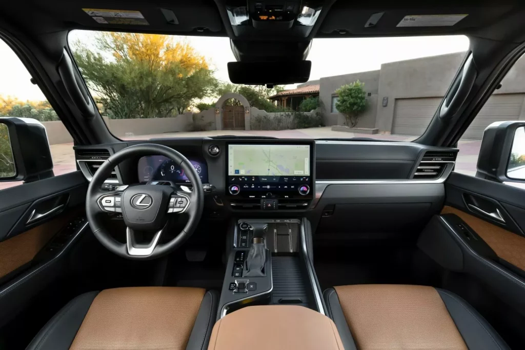 2024 Lexus GX 550. Imagen interior.