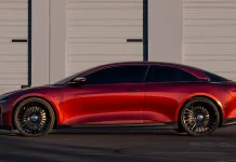 El único Lucid Air con dos puertas es para Shaquille O’Neal