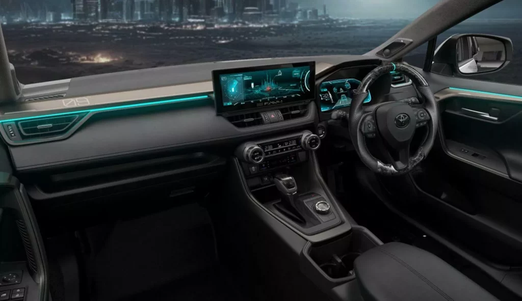 2024 Toyota RAV4 Dark Side Performance. Imagen interior.