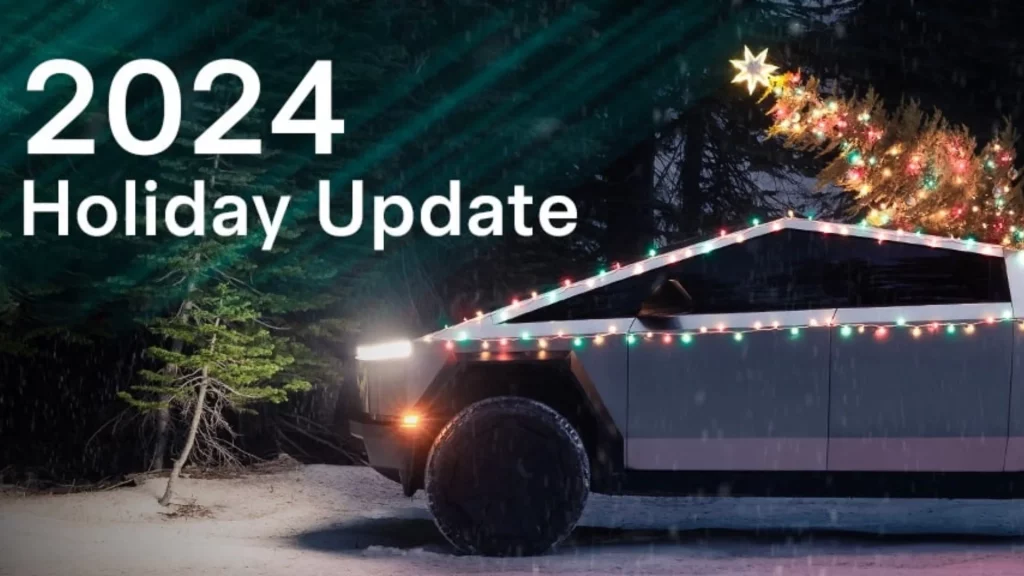 2024 tesla update navidad 1 Motor16