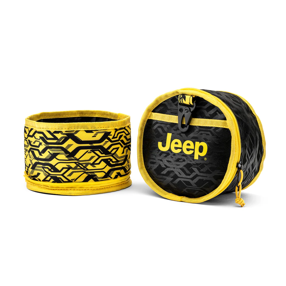 COMEDERO PORTATIL PARA MASCOTAS JEEP Motor16