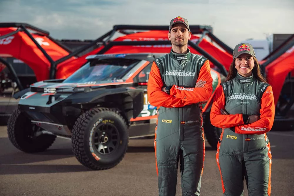 El equipo Dacia Sandriders en el Dakar