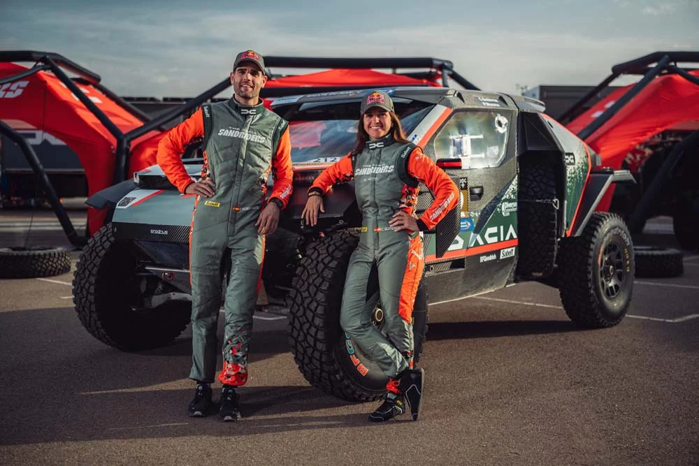 El equipo Dacia Sandriders en el Dakar.