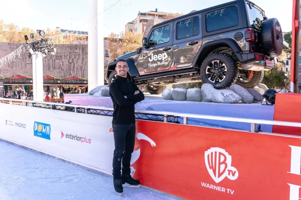 JEEP JAVIER FERNANDEZ PISTA HIELO MADRID21 Motor16