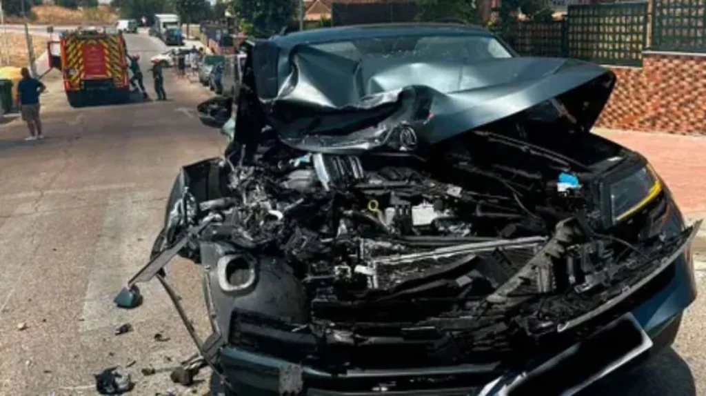 Los riesgos de cruzar una columna de humo con el coche