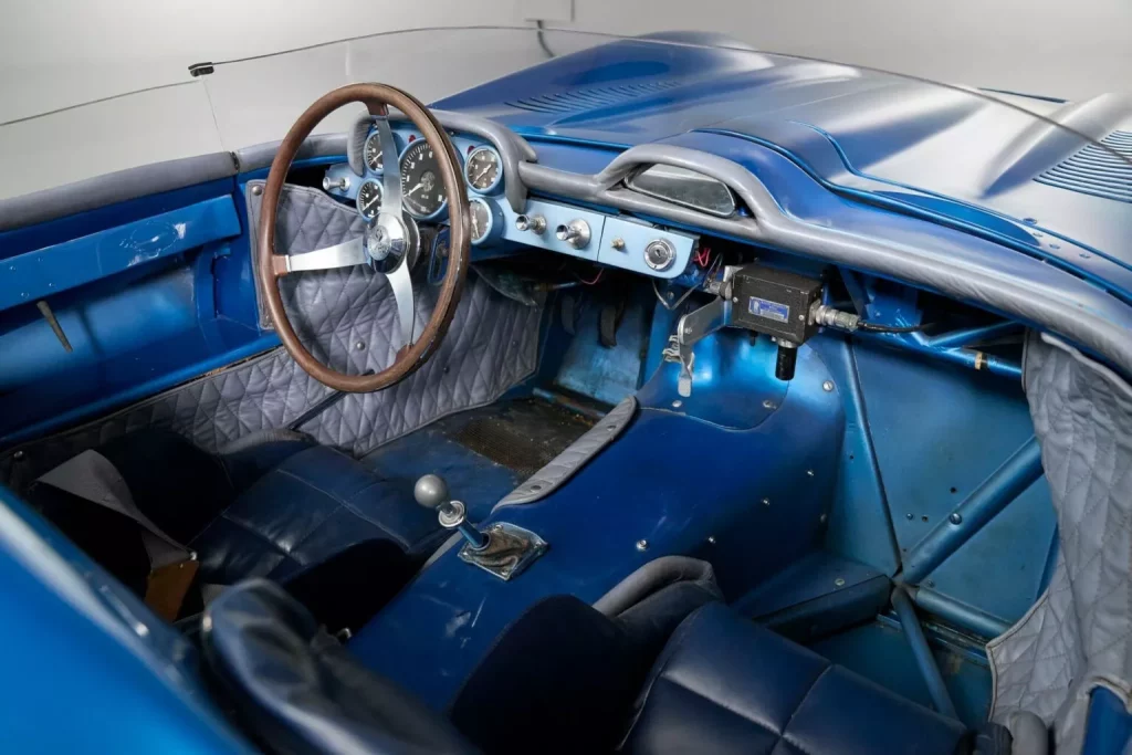 1957 Corvette SS Project XP-64. Sotheby's. Imagen interior.