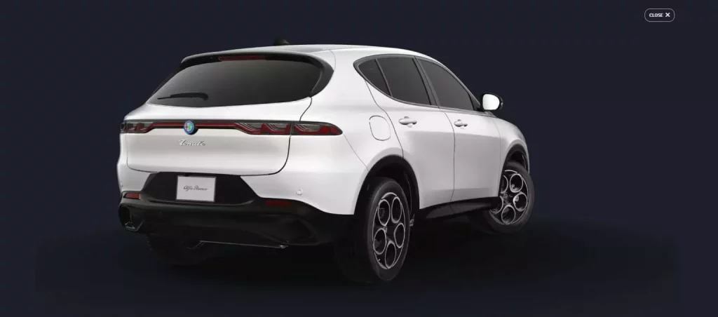 2024 Alfa Romeo Tonale USA. Imagen trasera.