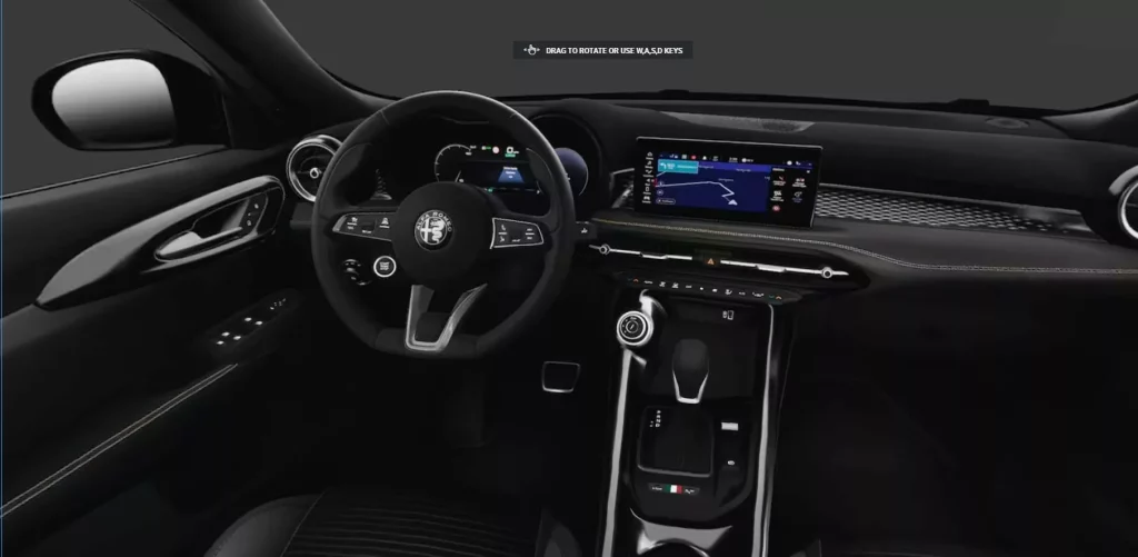 2024 Alfa Romeo Tonale USA. Imagen interior.