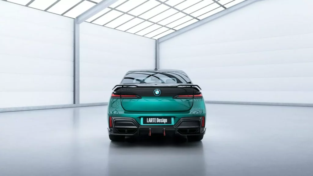 2025 BMW Serie 7 Larte Design. Imagen trasera.