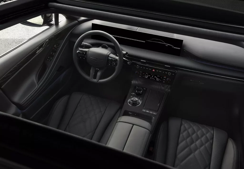 2025 Genesis G80 Black. Imagen interior.