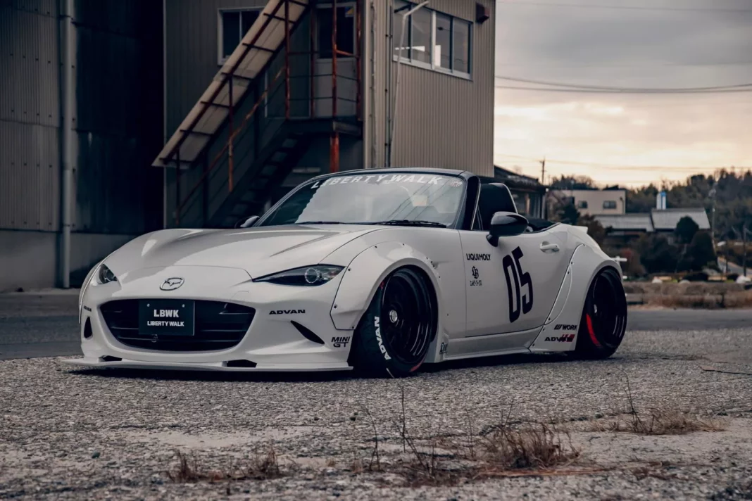 2025 Mazda MX-5 ND Liberty Walk. Imagen portada.