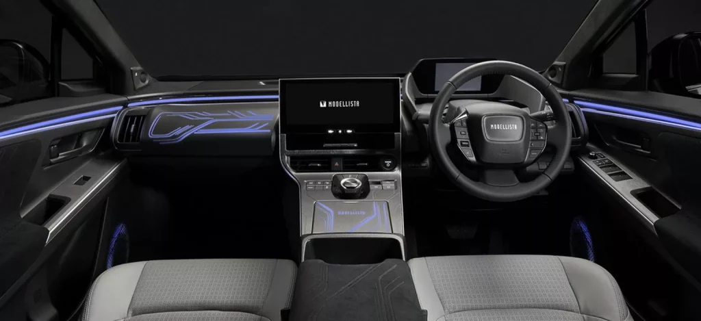 2025 Toyota bZ4X Modellista. Concept Zero. Imagen interior.