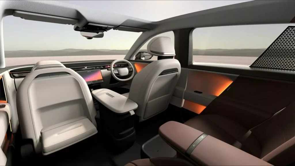 2025 Tata Avinya X Concept. Imagen interior.