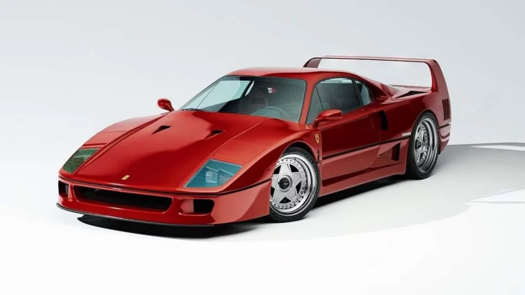 2025 Ferrari F40 Alte Prestazioni. Officine Fioravanti. Imagen estudio.