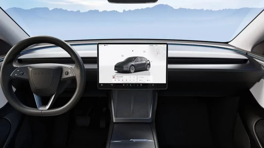 Los cambios en el interior del Tesla Model Y