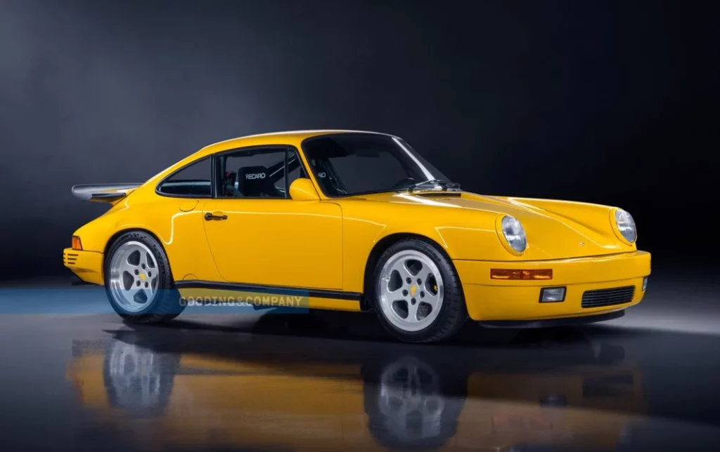 1987 Ruf CTR Yellowbird. Imagen delantera.