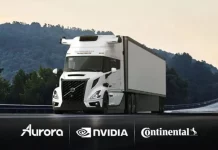 Aurora, Continental y NVIDIA anuncian una nueva alianza para la producción de camiones autónomos que comercializarán a partir de 2027