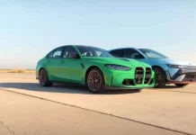 Drag race entre BMW M3 CS y Hyundai Ioniq 5 N