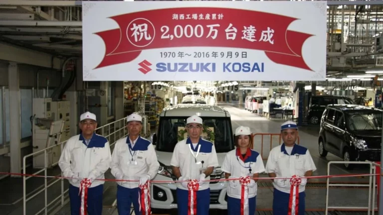 Suzuki, la única marca ‘made in Japan’ que elevó su producción en 2024