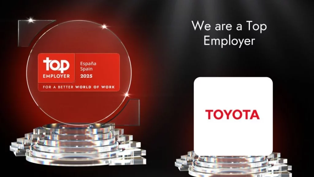 Toyota, reconocida como una de las mejores compañías del automóvil para trabajar.