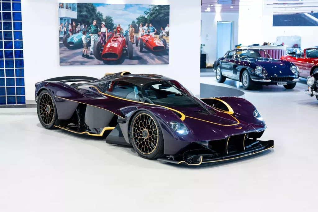 2024 Aston Martin Valkyrie Purple Joe Macari 10 Motor16