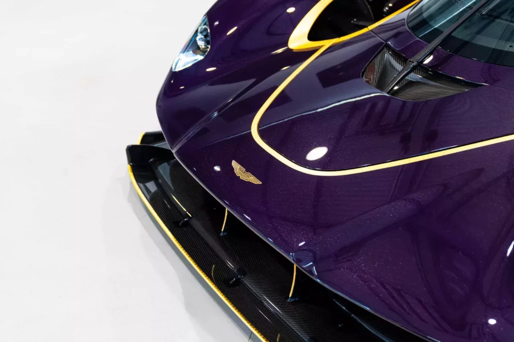 2024 Aston Martin Valkyrie Purple Joe Macari 3 Motor16