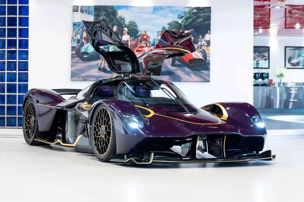 2024 Aston Martin Valkyrie Purple Joe Macari 6 Motor16