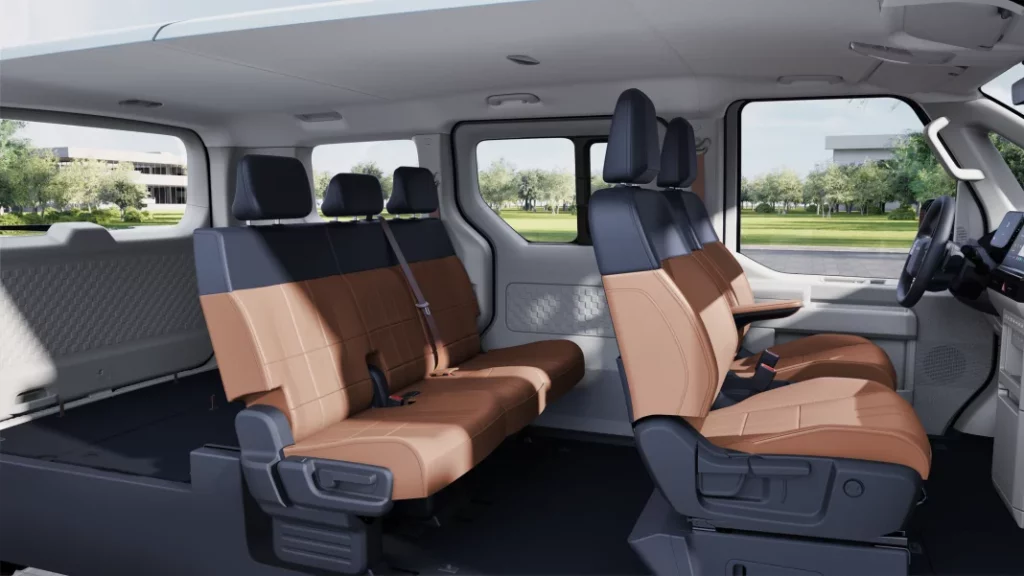 2025 Kia PV5. Imagen interior.