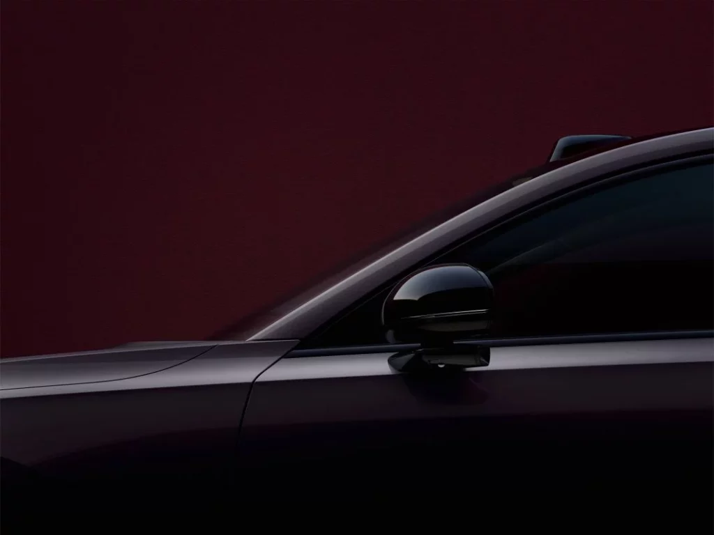 2025 Volvo ES90. Teaser. Imagen detalle.