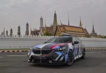 El BMW M5 Touring se estrena como safety car de MotoGP en Tailandia