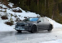 El BMW i3 2026 es sometido a las pruebas invernales