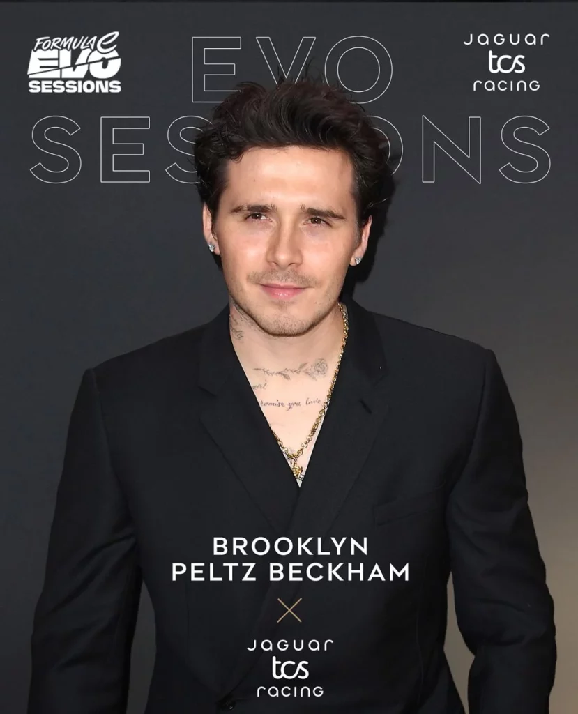 Brooklyn beckham Jaguar TCS EVo sessionsL Motor16