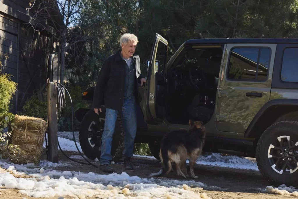 HARRISON FORD JEEP WRANGLER superbowl2 Motor16