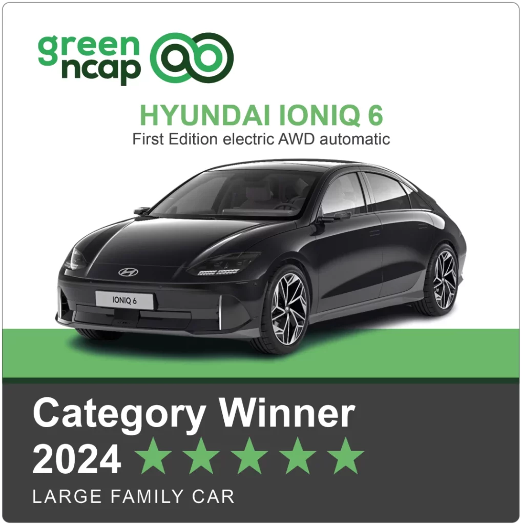 HYUNDAI IONIQ 6 GREEN NCAP 2024 Motor16