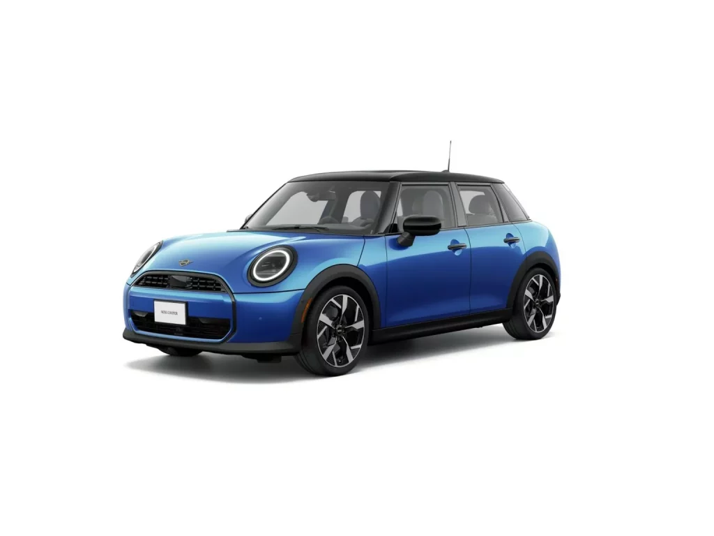 2025 Mini Cooper Oxford Edition. Imagen azul.