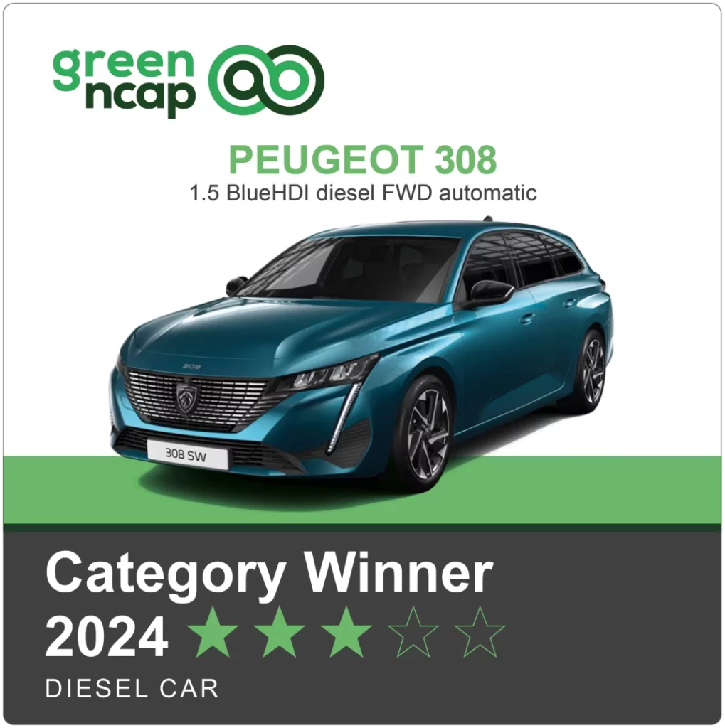 PEUGEOT 308 GREEN NCAP 2024 Motor16