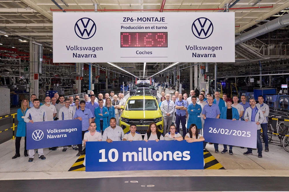 VOLKSWAGEN NAVARRA COCHE 10 MILLONES 1 Motor16