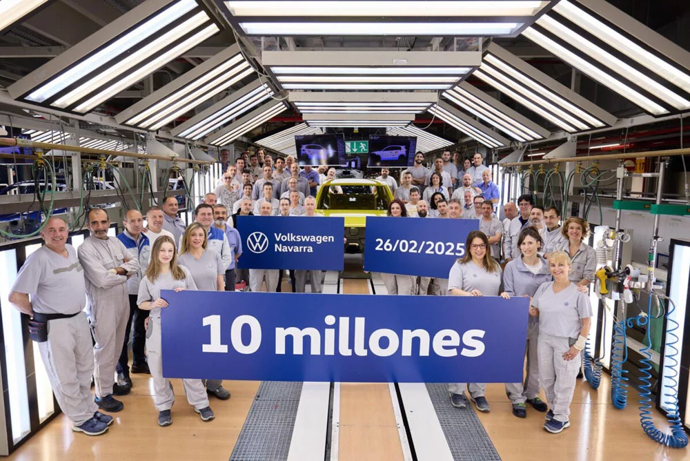 VOLKSWAGEN NAVARRA COCHE 10 MILLONES 6 Motor16