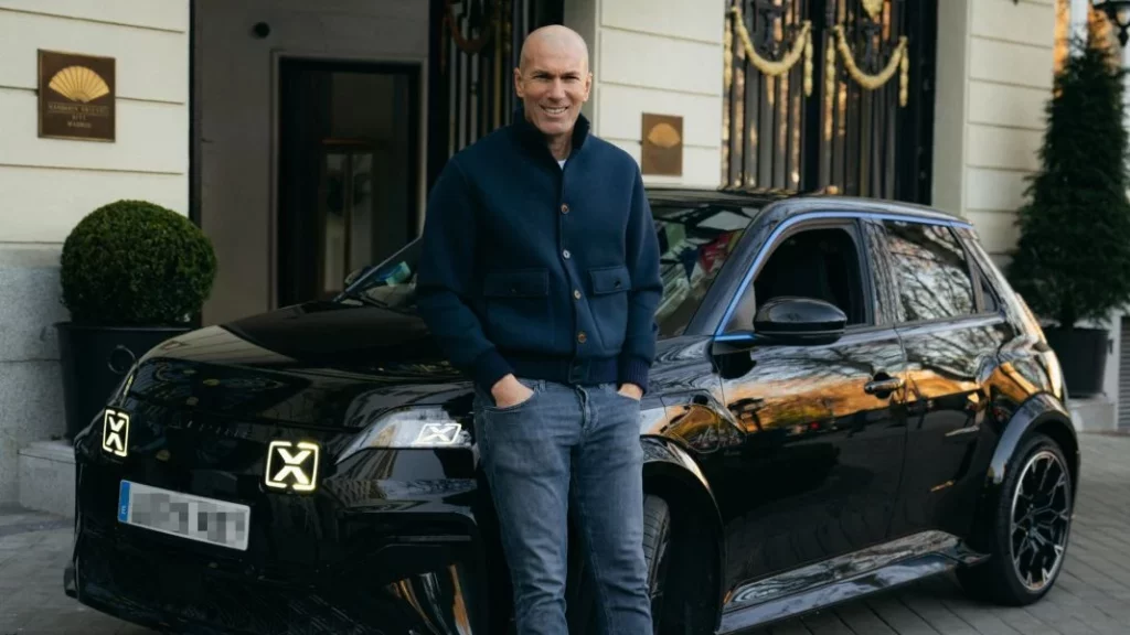 El nuevo coche de Zidane