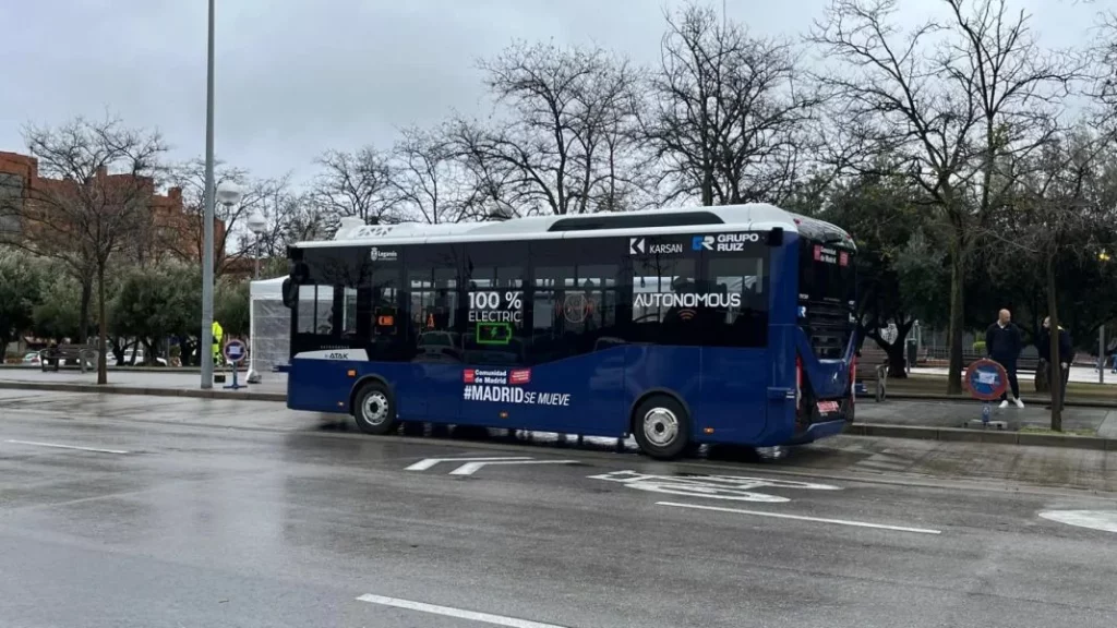 Más características sobre el nuevo autobús autónomo