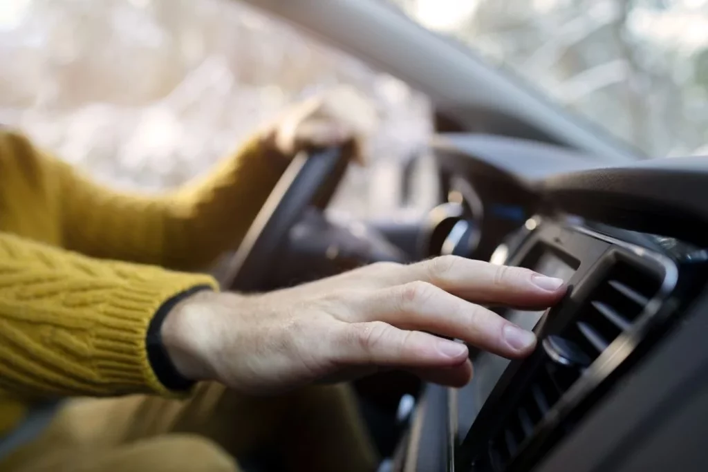 Controla la calefacción del coche