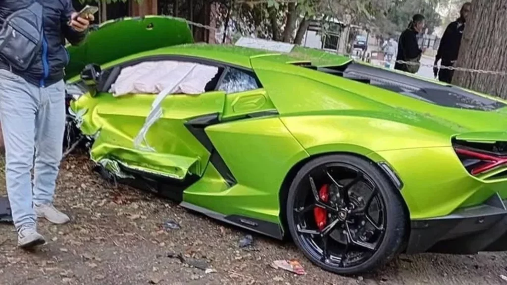 Un coche único que terminó destruido