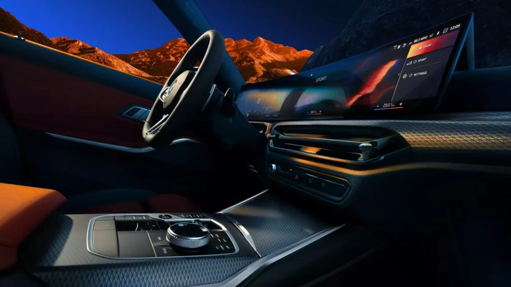 2025 BMW Serie 3 Li India. Imagen interior.