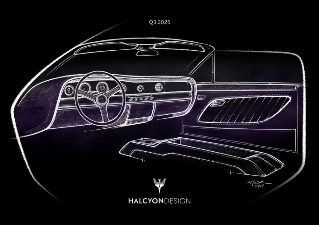 2025 Halcyon Rolls-Royce Corniche. Imagen boceto.