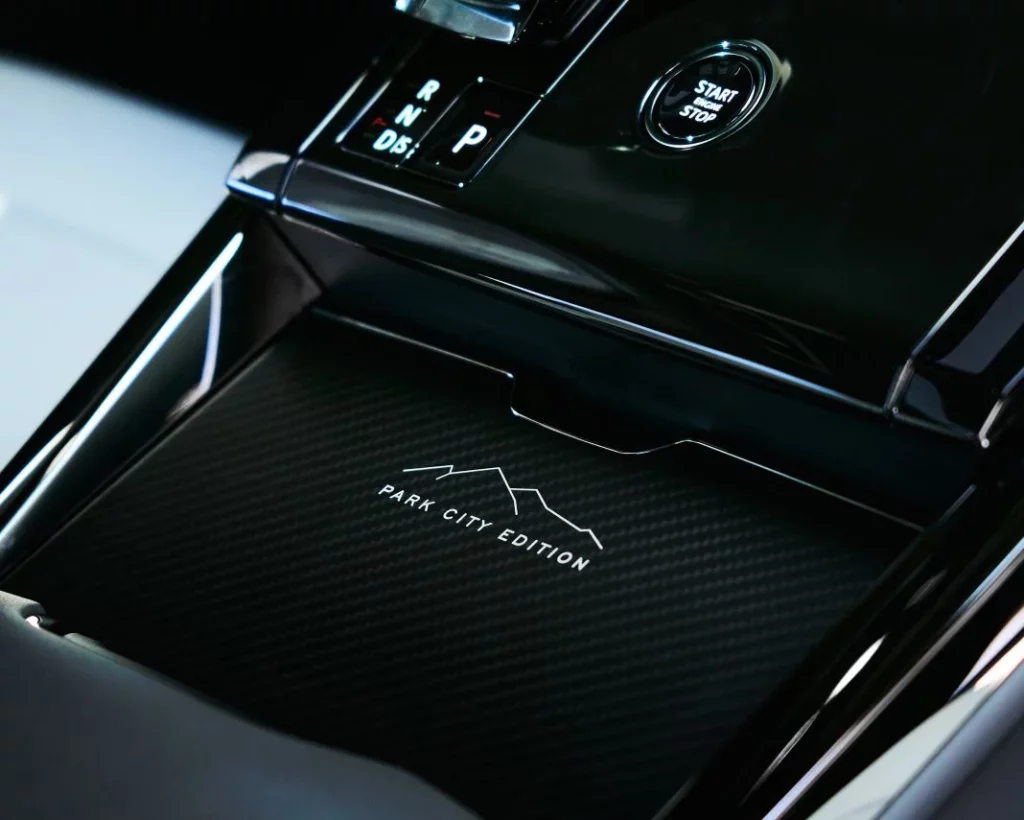 2025 Range Rover Sport Park City Edition. Imagen detalle interior.